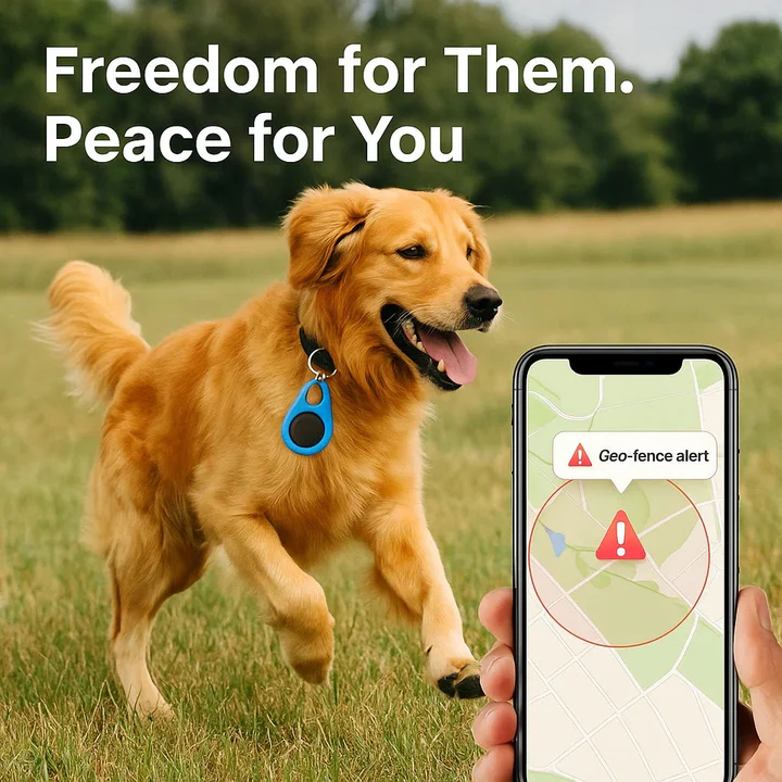 Mini GPS Tracking Tag for Kids, Pets & Belongings