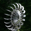 Weather-Resistant Kinetic Metal Wind Spinner — Garden Decor