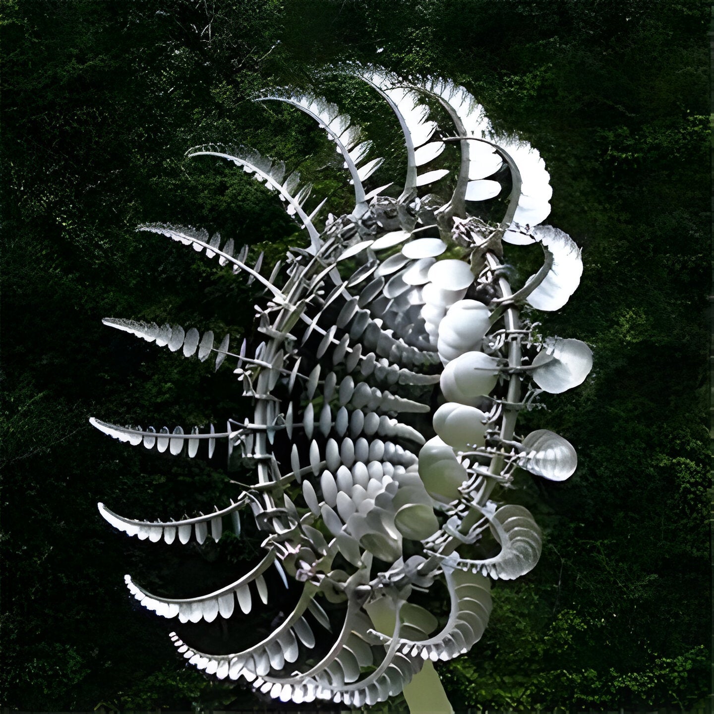 Weather-Resistant Kinetic Metal Wind Spinner — Garden Decor