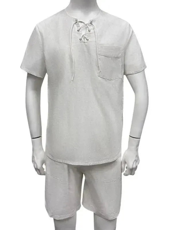 Noah | Relaxed Cotton Men's Shorts Set for Summer Comfort 4