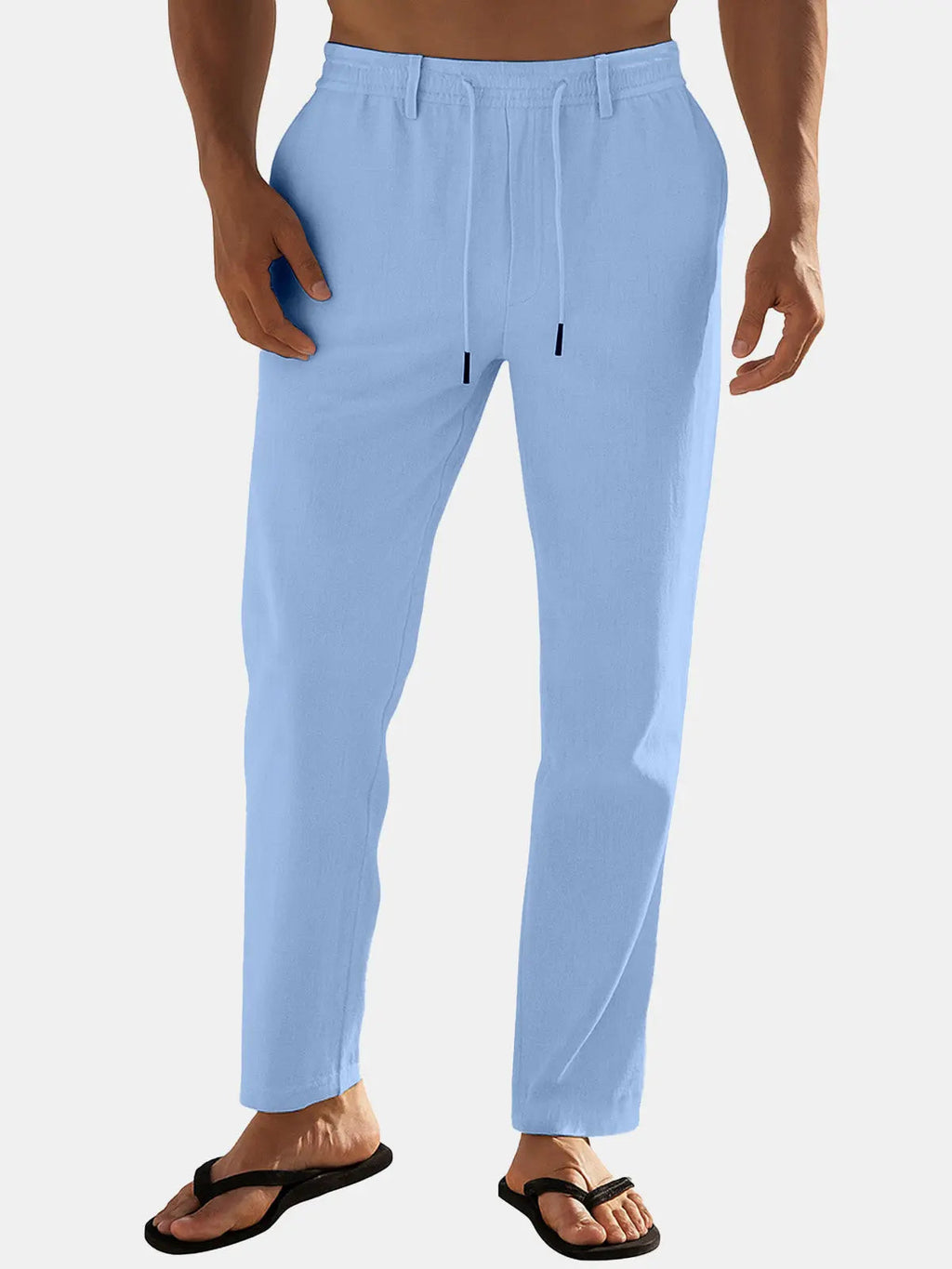 Oliver | Relaxed Lightweight Linen Pants 0