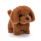 Interactive Plush Puppy Toy with Motion and Sound