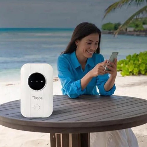 Portable 5G WiFi Router with Compact Design