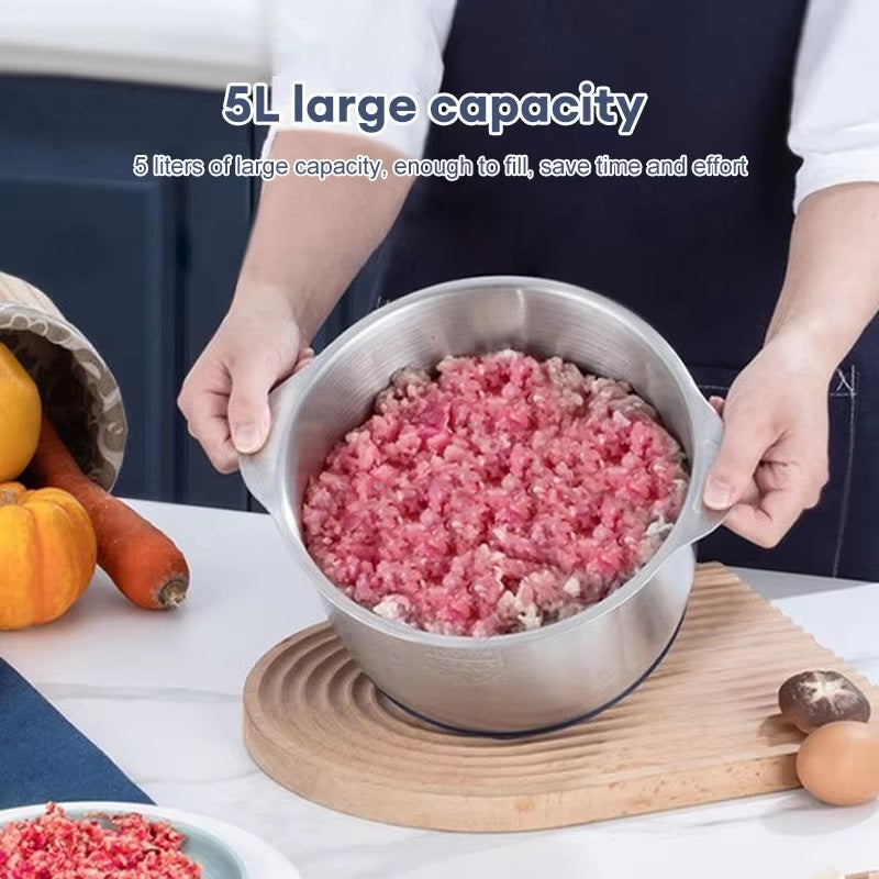 500W Electric Meat Grinder with Metal Transmission