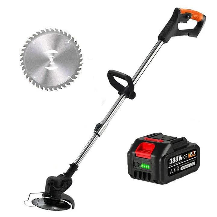 Cordless Battery Grass Trimmer with Rechargeable Power