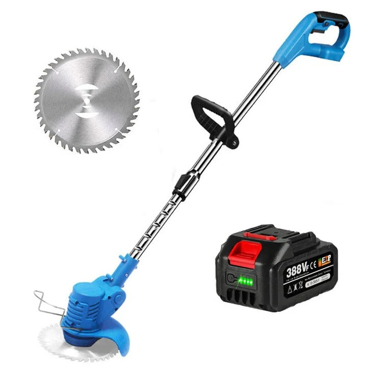 Cordless Battery Grass Trimmer with Rechargeable Power