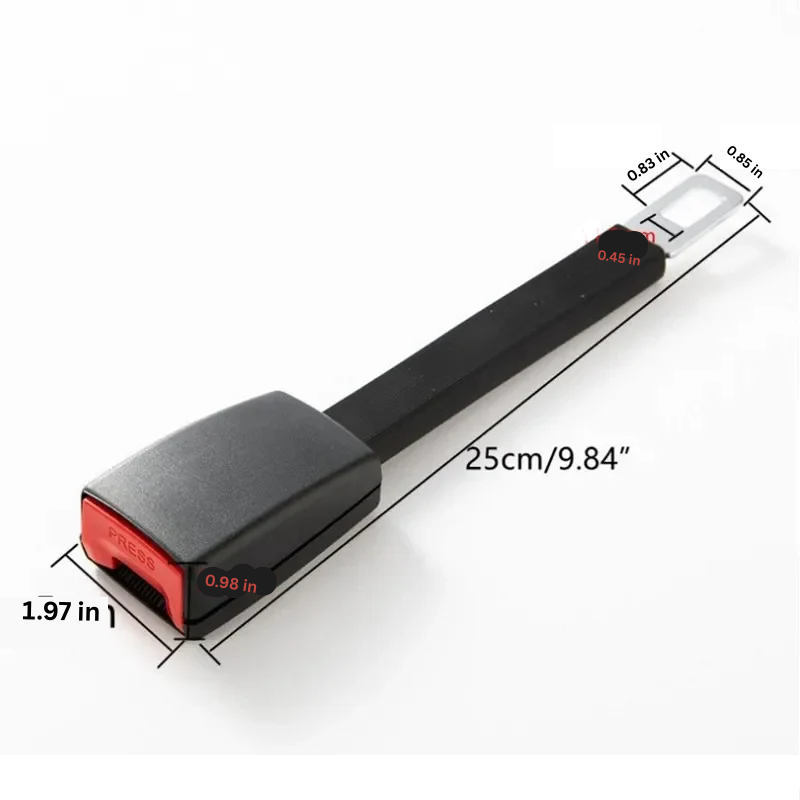 11-Inch Rigid Stem Seat Belt Extender