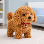 Interactive Robot Puppy Toy — Walking Plush Pet