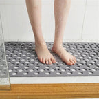 Secure Non-Slip Shower Mat with Suction Cups
