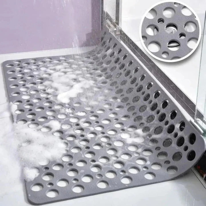Secure Non-Slip Shower Mat with Suction Cups