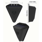 Solar Bird Repeller with Rotating Predator Sounds