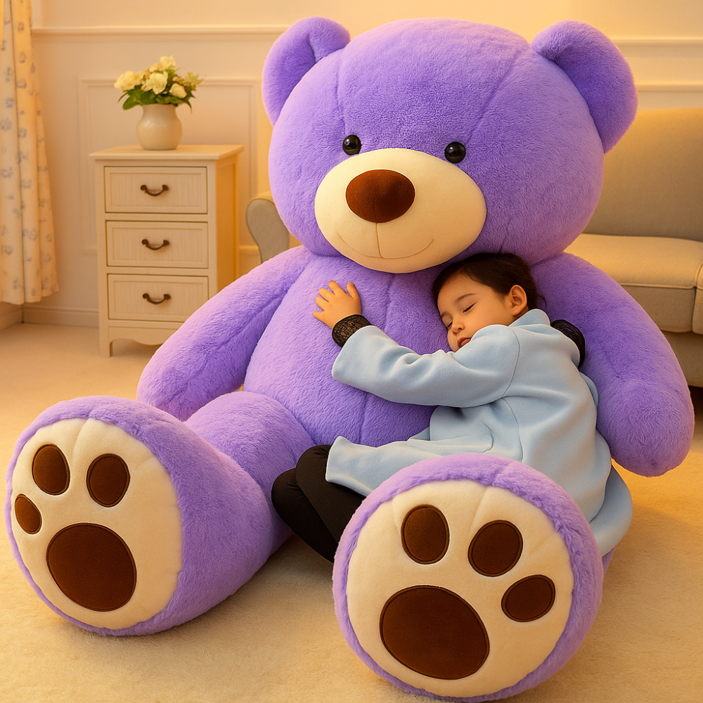 Oversized Plush Teddy Bear — Soft Hug Companion