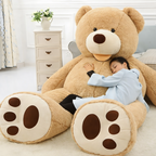 Oversized Plush Teddy Bear — Soft Hug Companion