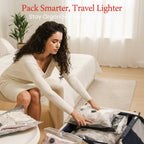 Travel Vacuum Storage Bags Kit with Cordless Pump
