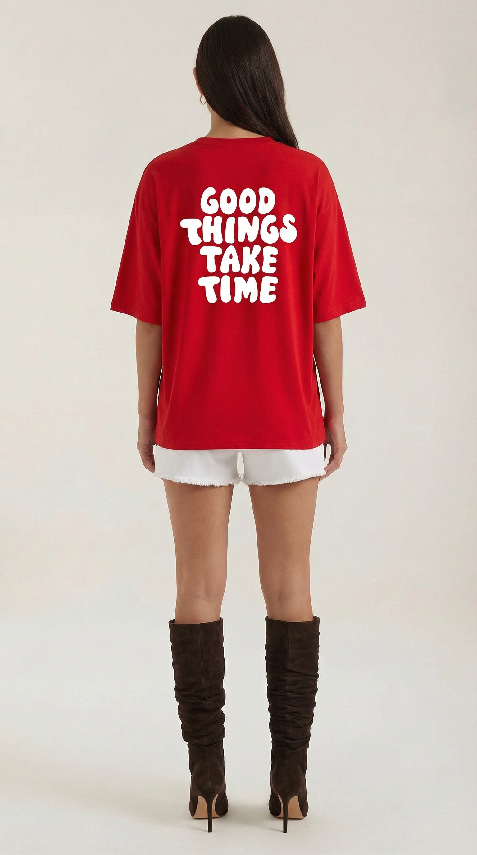 Vespera Tee – Oversized Inspirational Graphic T-Shirt for Everyday Comfort