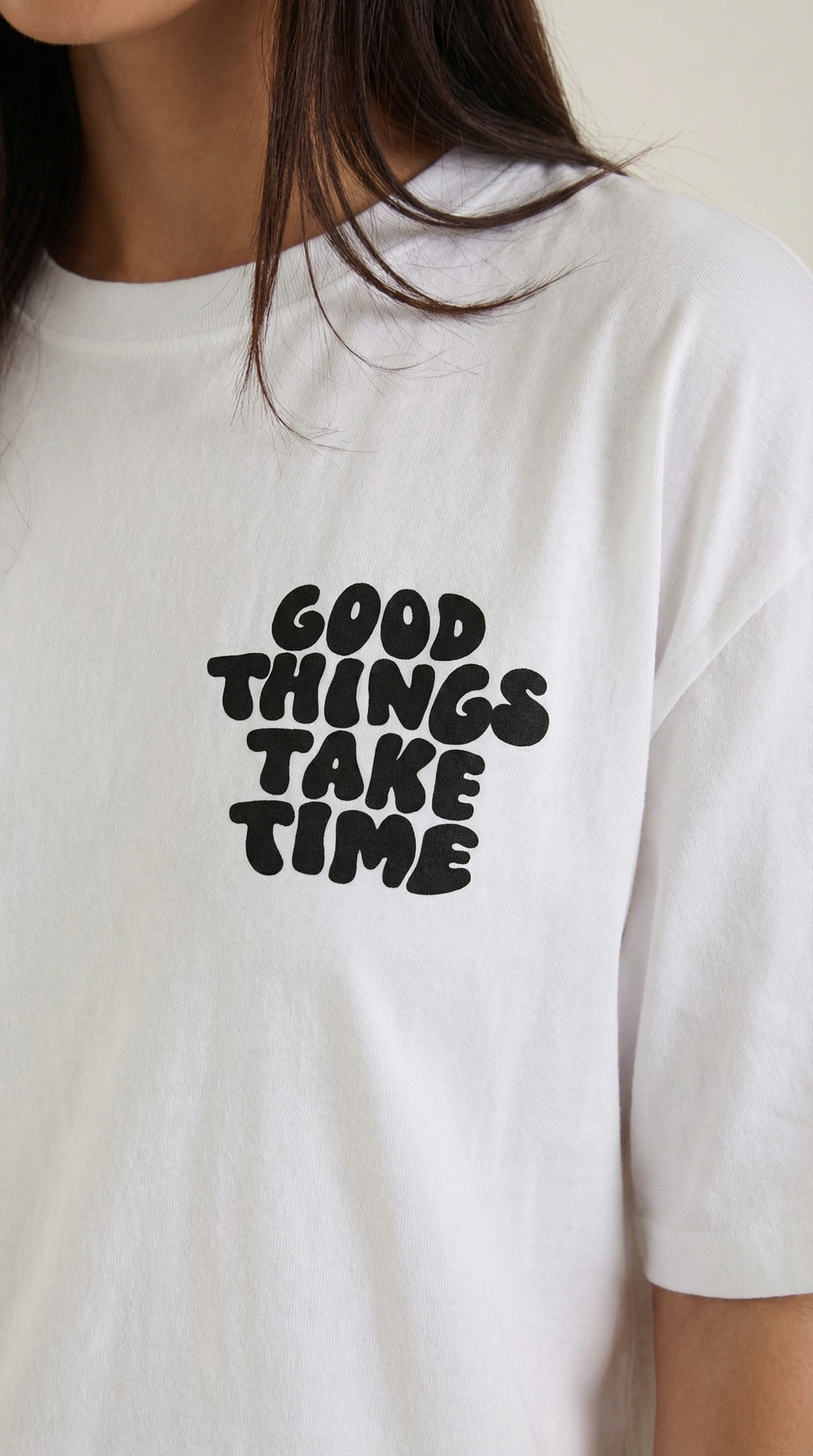 Vespera Tee – Oversized Inspirational Graphic T-Shirt for Everyday Comfort