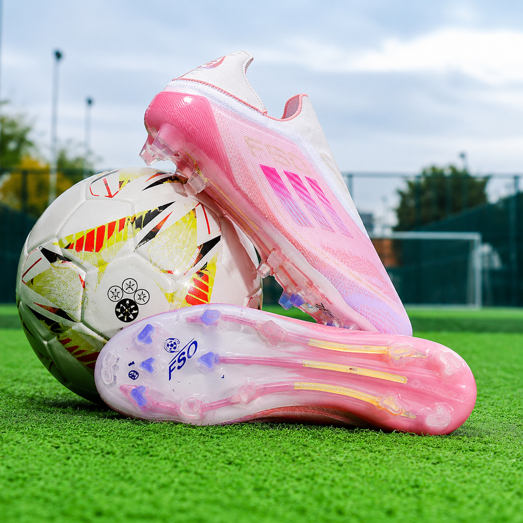 Dual-Surface Soccer Cleats - Indoor & Turf Performance