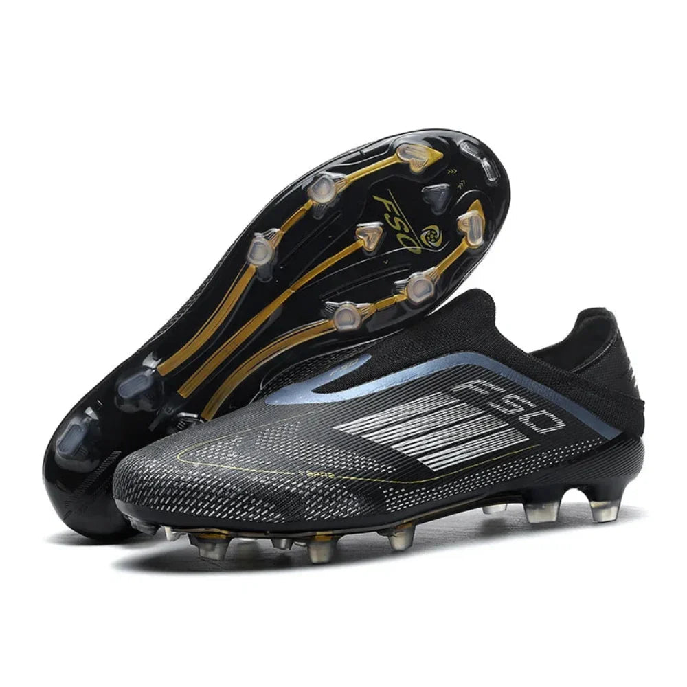 Dual-Surface Soccer Cleats - Indoor & Turf Performance